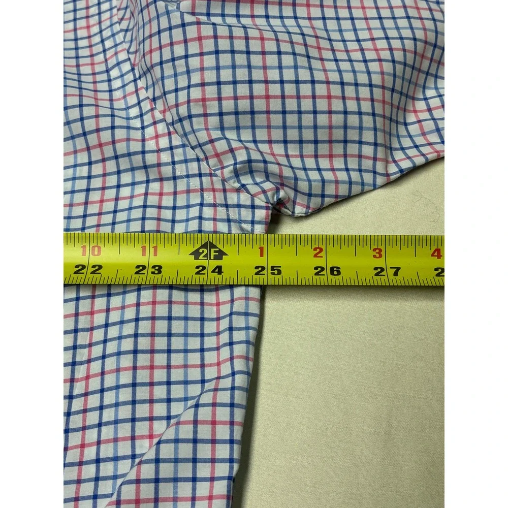 Ralph Lauren Mens Long Sleeve Classic‎ Fit Button Down Plaid Shirt Size L
